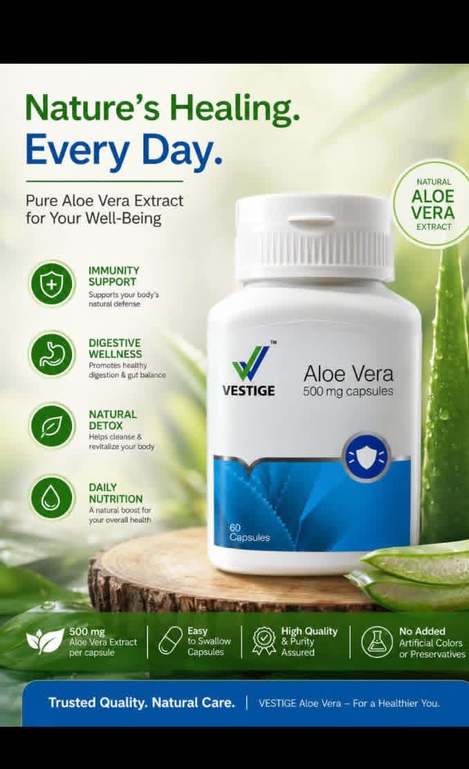 Vestige Aloe Vera Capsules